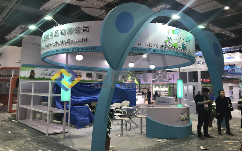 上海寵物展—金達裕展臺搭建設(shè)計